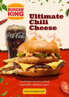 Kaupan Burger King Burger King tarjoukset esikatselu, voimassa 05/10/2026