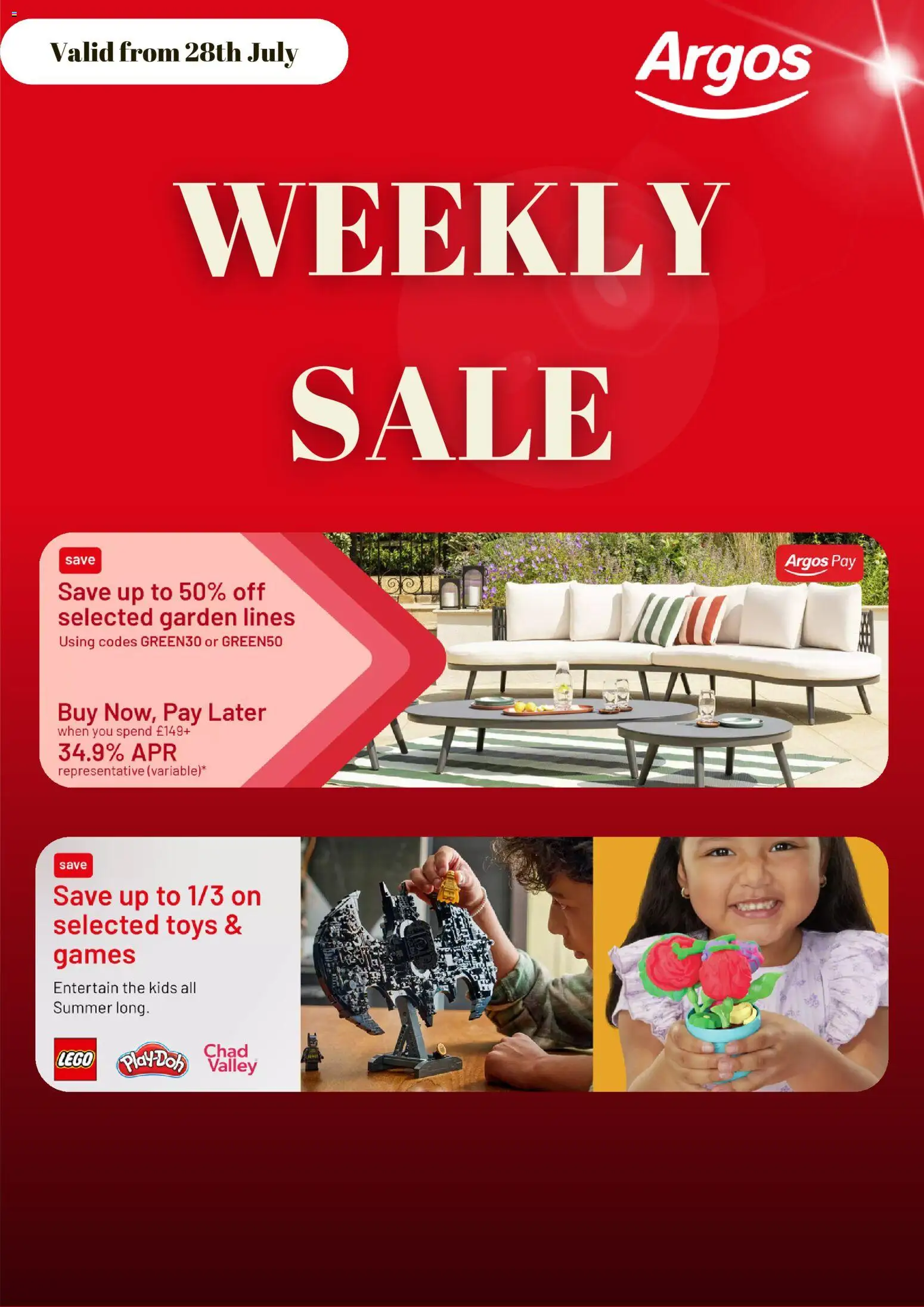 Preview of Argos Argos catalogue valid from 28/07/2026