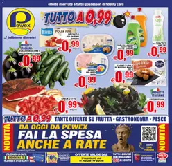 Anteprima dell'opuscolo Pewex volantino via Rubicone, 36 dal negozio Pewex valido da 31/07/2026