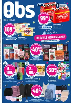 Forhåndsvis Coop Obs kundeavis fra butikk Coop Obs gyldig fra 05/10/2026