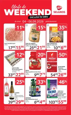 Previzualizarea de cataloage: Selgros Selgros Catalog Oferte de weekend valabil de la 04.09.2026
