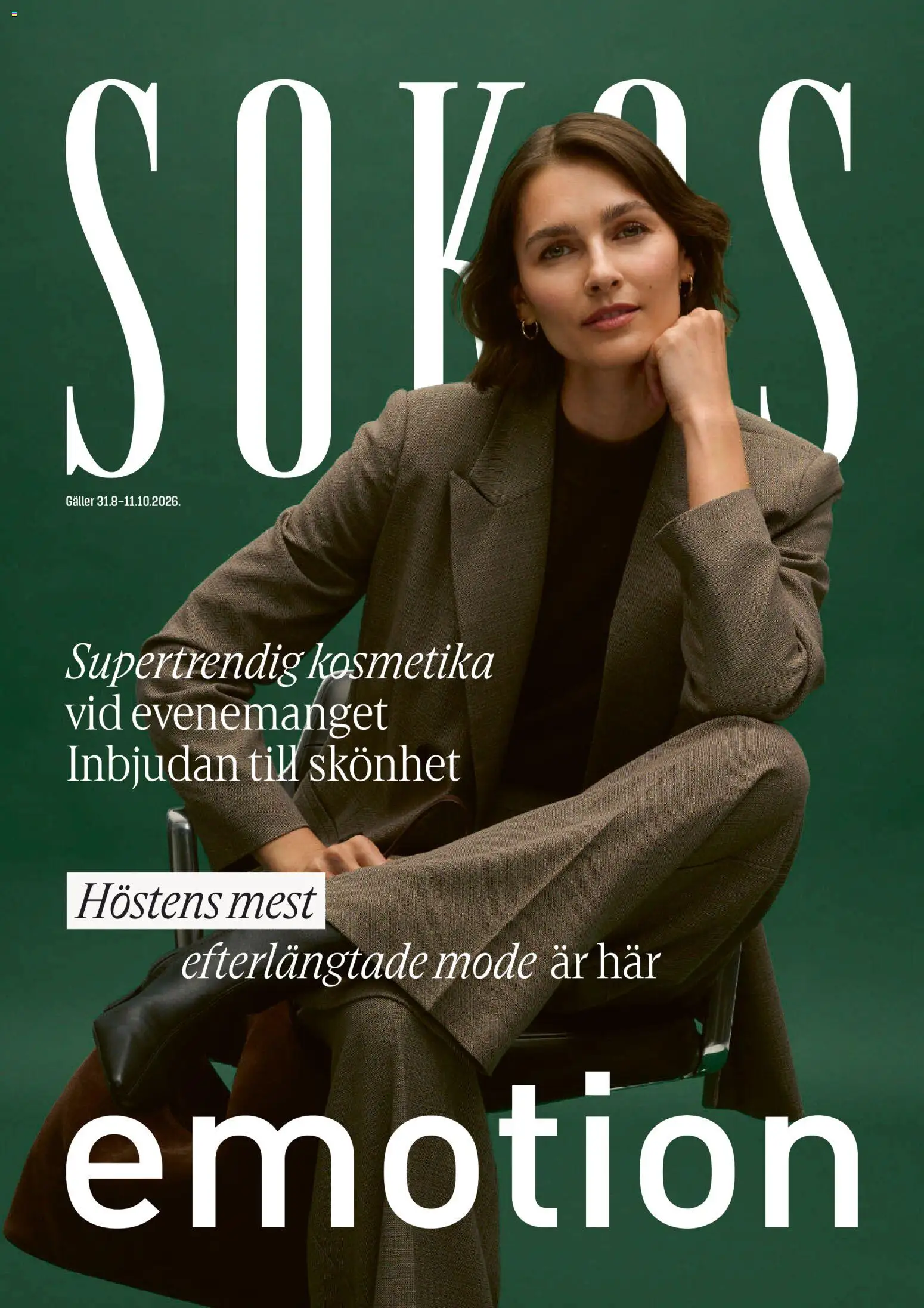 Kaupan Sokos Sokos tarjoukset esikatselu, voimassa 31/08/2026