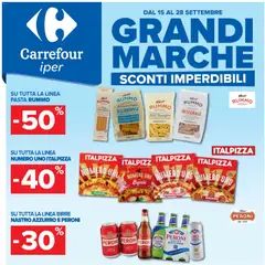 Anteprima dell'opuscolo Carrefour volantino Iper Grandi Marche dal negozio Carrefour valido da 15/09/2026