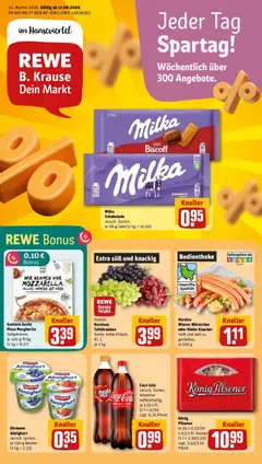 Vorschau von dem Prospekt des Geschäftes Rewe, gültig ab dem 17.08.2026