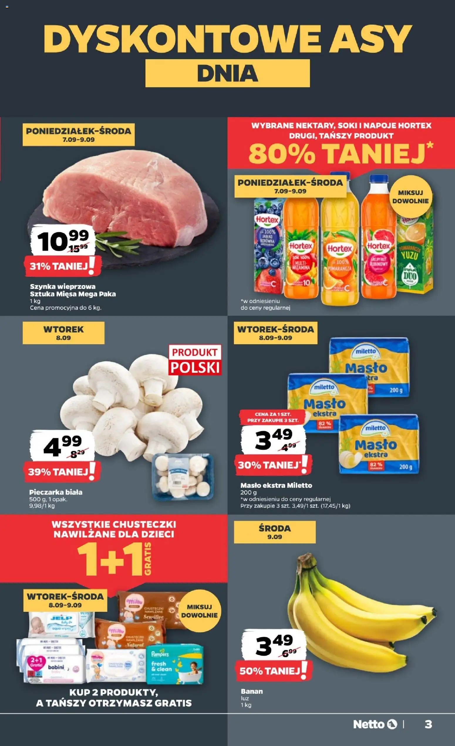 Pogląd gazetki "Netto gazetka od poniedziałku" ze sklepu Netto ważnej od 07.09.2026