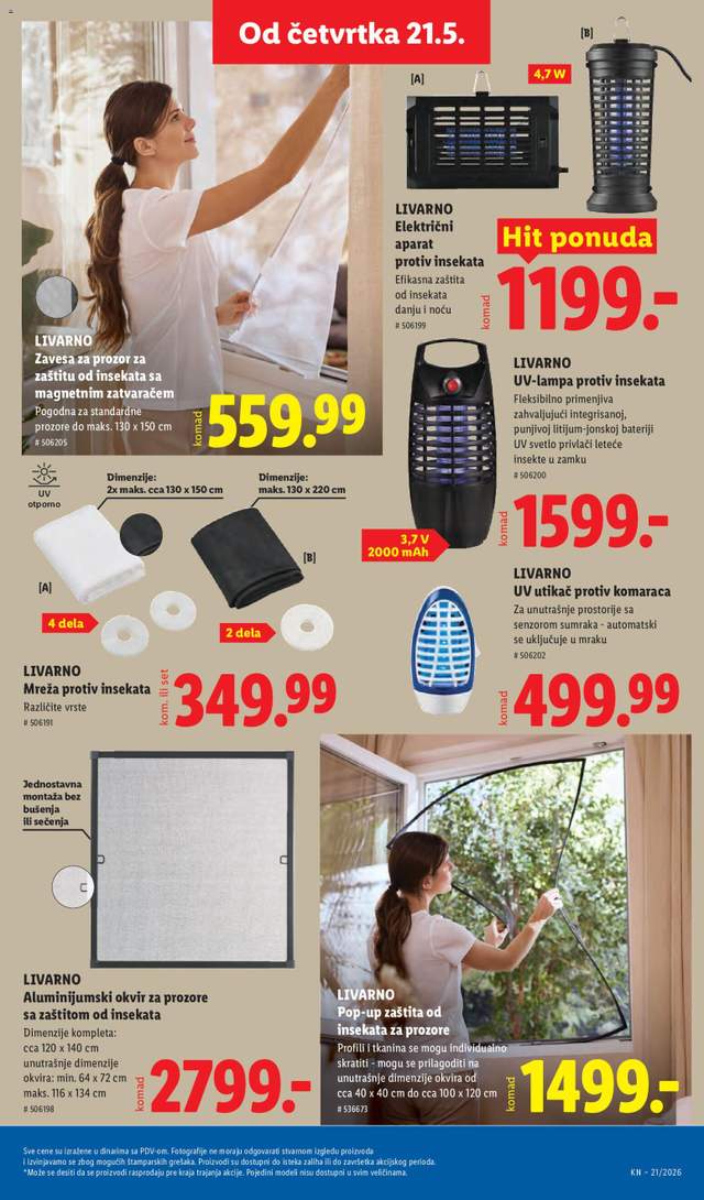 Novi Lidl katalog od 21.05.