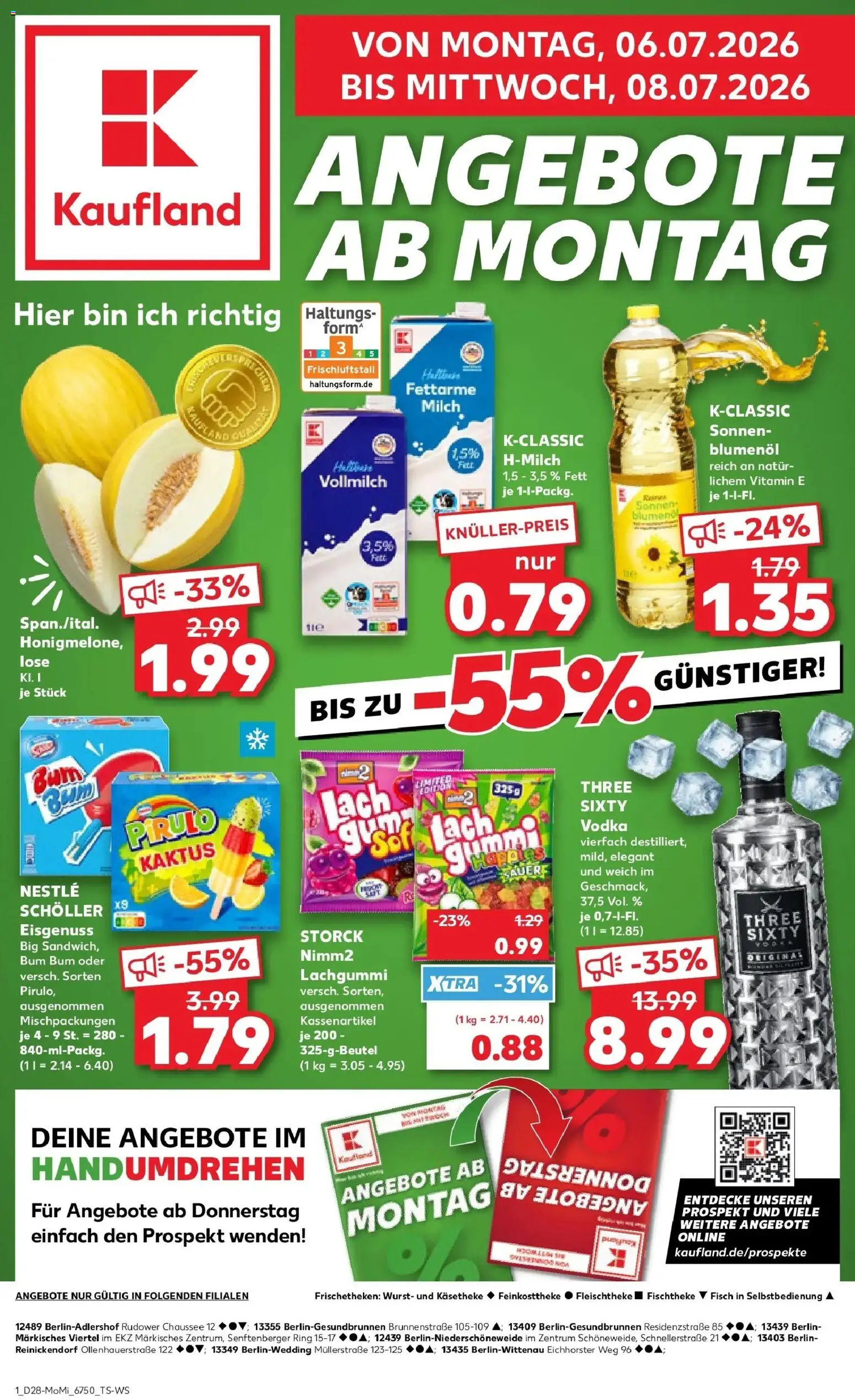 Vorschau von dem Prospekt des Geschäftes Kaufland, gültig ab dem 05.07.2026