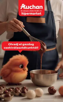 Auchan - Auchan Csokoládé ajánlatok megtekintése, amely érvényes 2026.10.08.-től
