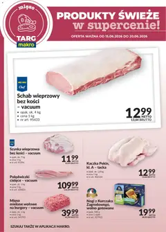 Pogląd gazetki "Makro gazetka - Produkty świeże w supercenie" ze sklepu Makro ważnej od 15.06.2026