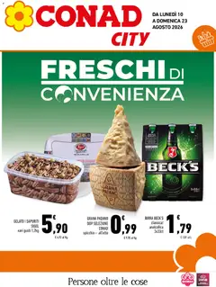 Anteprima dell'opuscolo Conad volantino City Sicilia dal negozio Conad valido da 10/08/2026