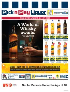 Preview of Pick n Pay flyer valid from 11/05/2026
