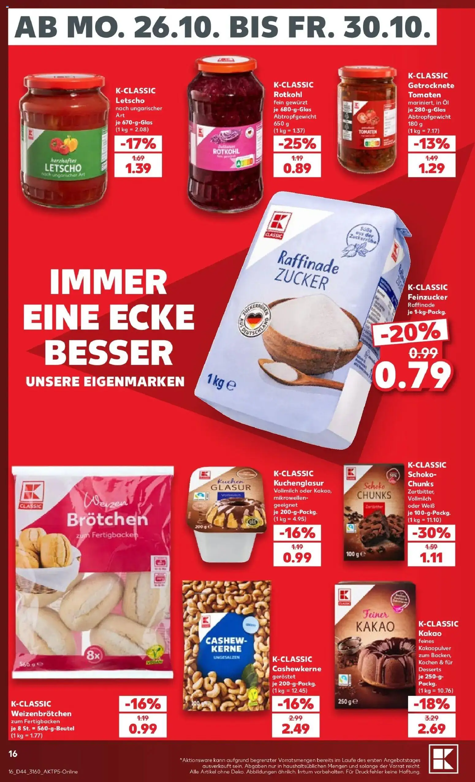 Vorschau von dem Prospekt des Geschäftes Kaufland, gültig ab dem 26.10.2026