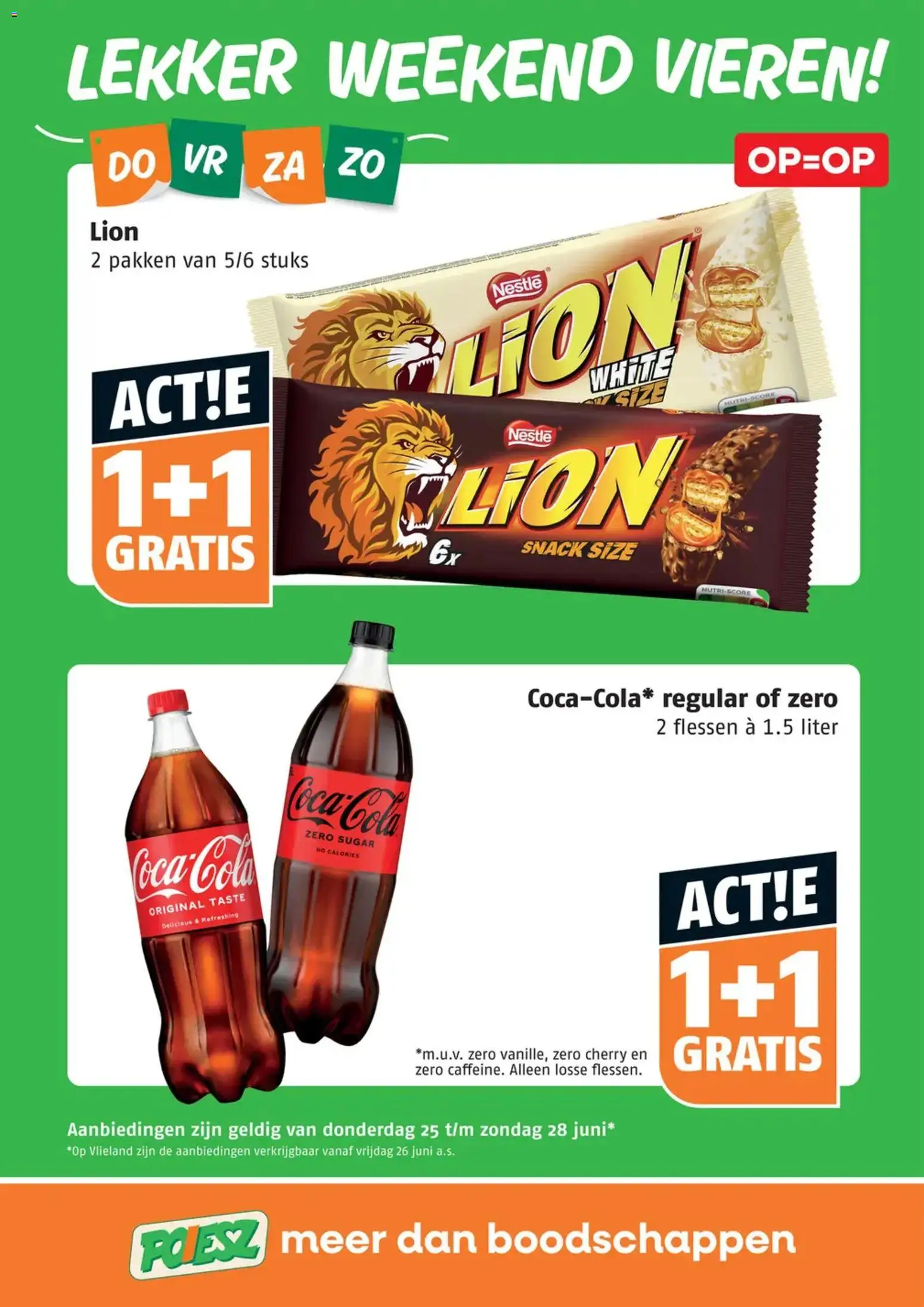Voorbeeld van Poiesz folder - Weekendacties van winkel Poiesz geldig vanaf 25-06-2026