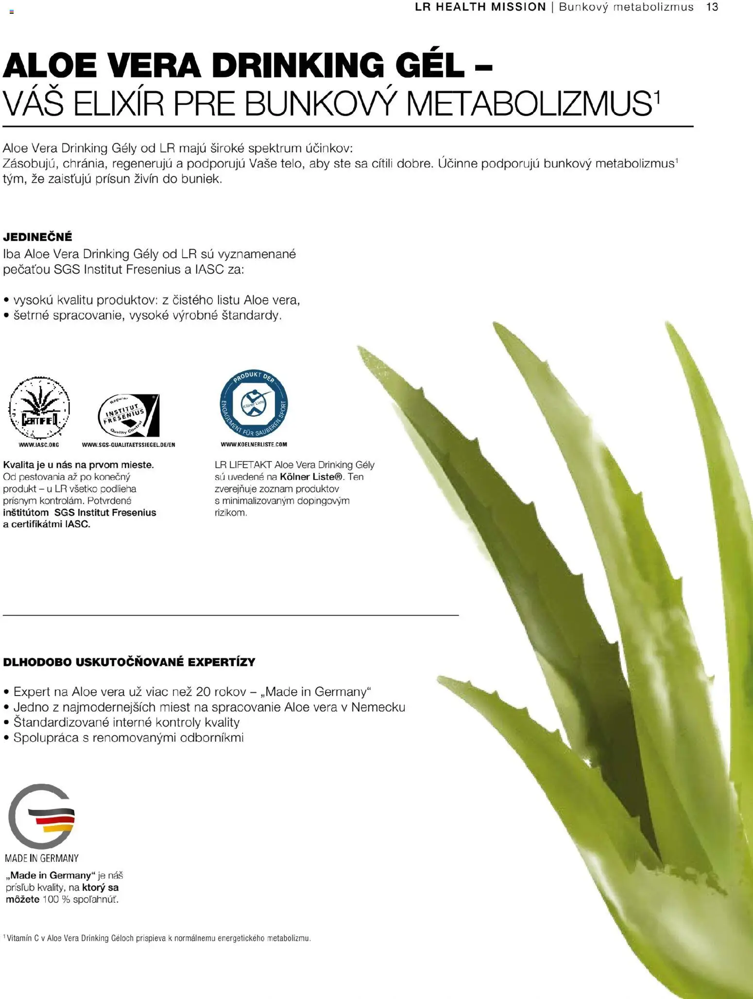 Náhľad LR letáku platného od 22.05.2026 - Aloe Vera