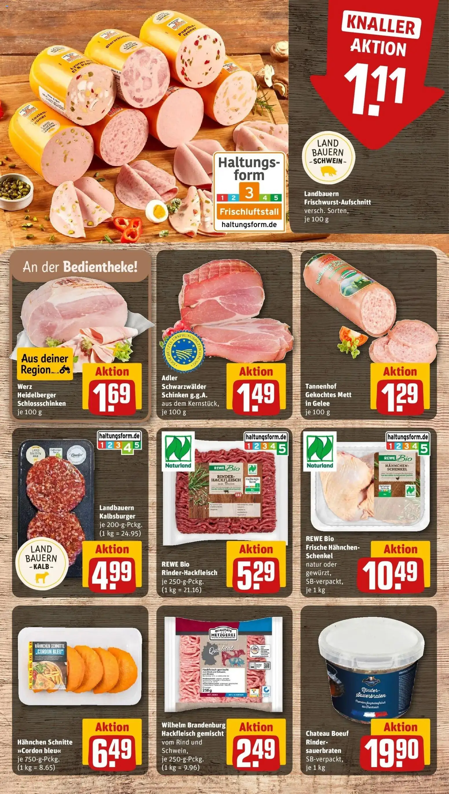 Vorschau von dem Prospekt des Geschäftes Rewe, gültig ab dem 19.10.2026
