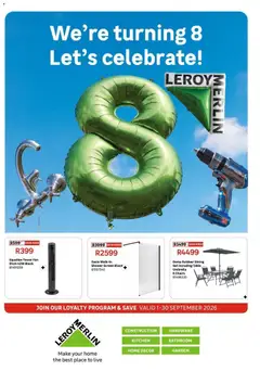 Preview of Leroy Merlin flyer valid from 01/09/2026