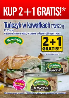 Pogląd gazetki "Prim Market promocja - Tuńczyk Mondello" ze sklepu Prim Market ważnej od 12.06.2026