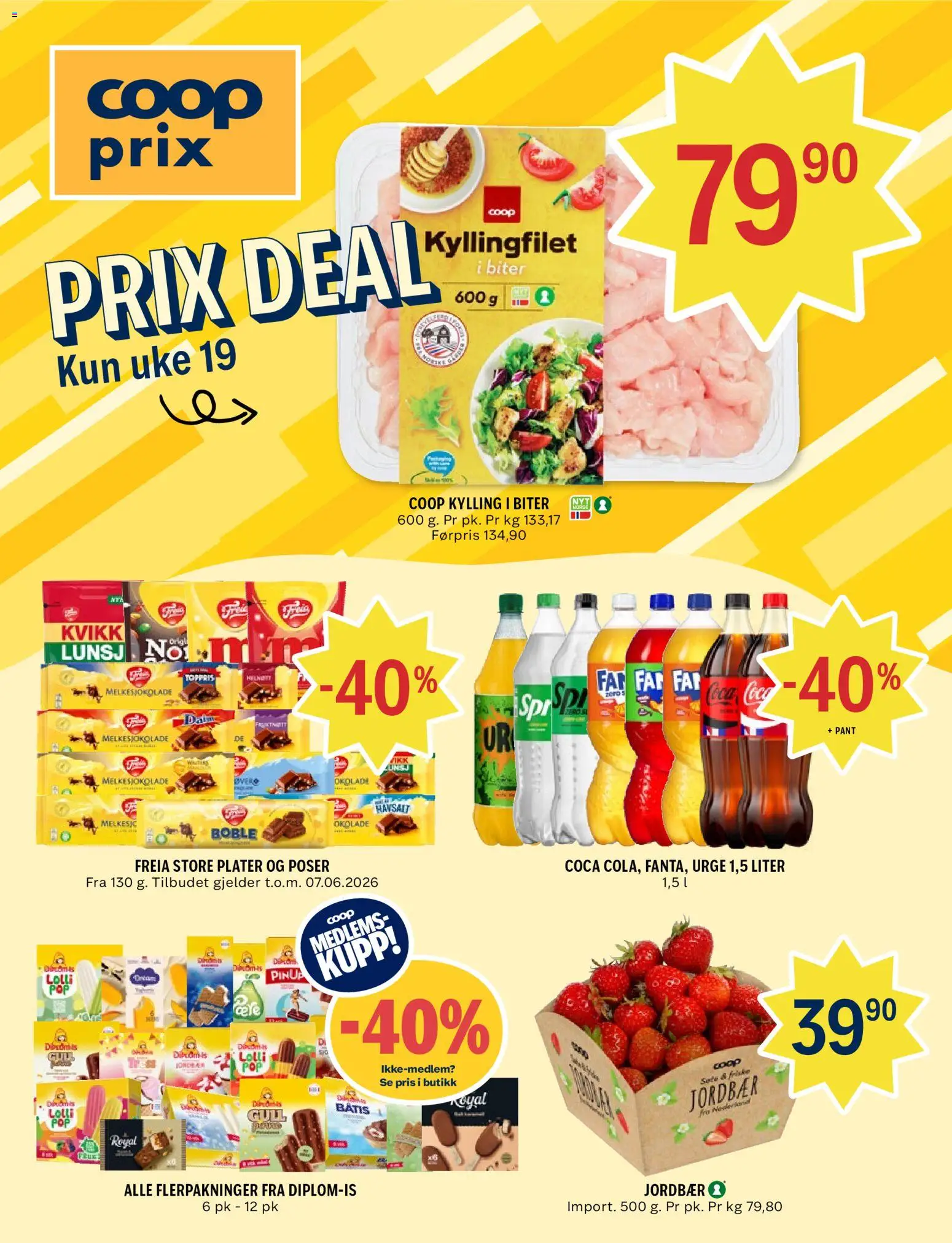 Forhåndsvis Coop Prix kundeavis fra butikk Coop Prix gyldig fra 04/05/2026