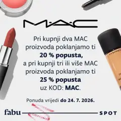 Pregled letka FABUspot trgovine Ponude vrijedi od 22.07.2026