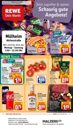 Vorschau von dem Prospekt des Geschäftes Rewe, gültig ab dem 26.10.2026