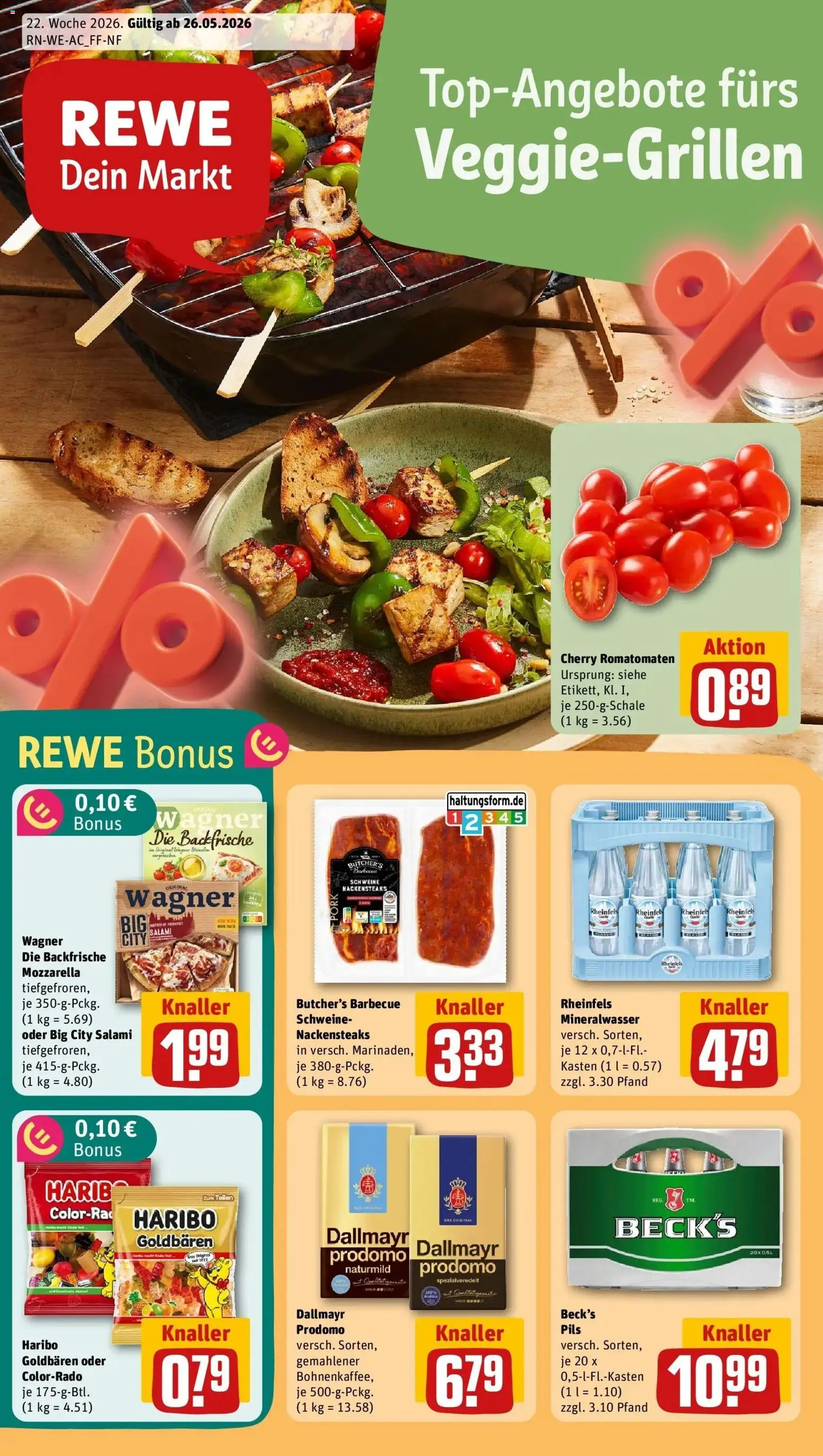 Vorschau von dem Prospekt des Geschäftes Rewe, gültig ab dem 26.05.2026