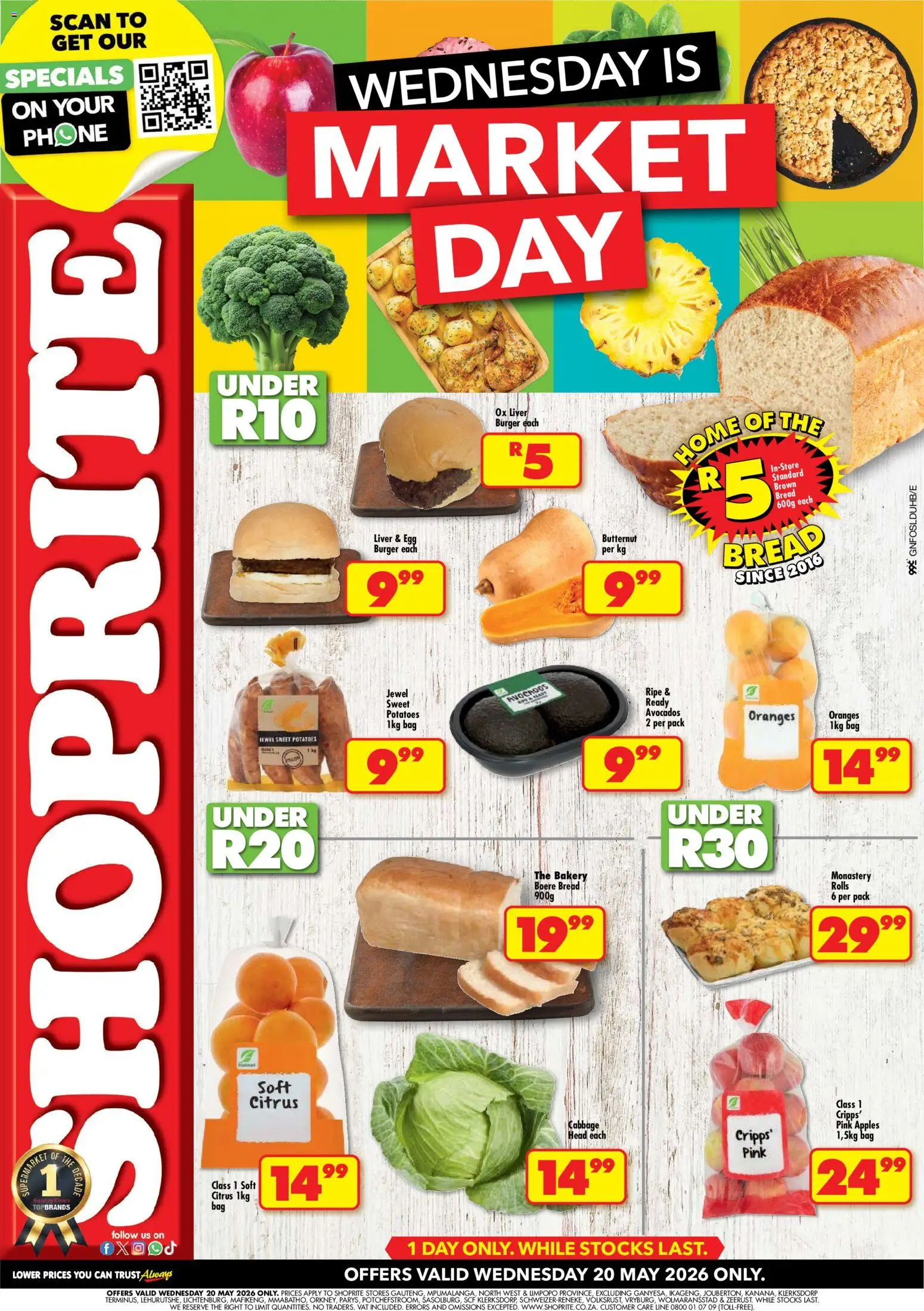 Preview of Shoprite flyer valid from 20/05/2026