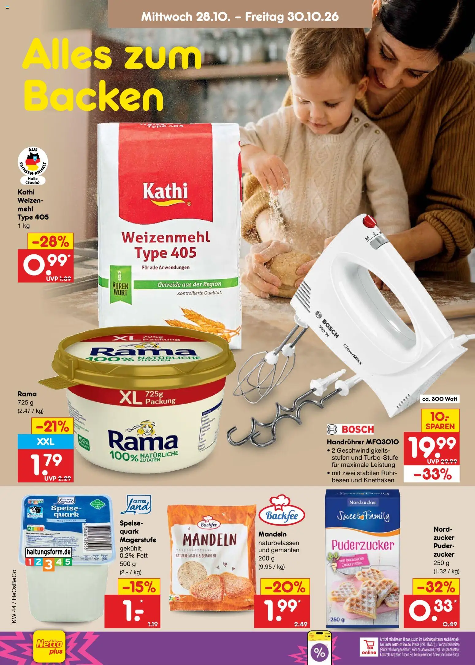 Vorschau von dem Prospekt des Geschäftes Netto Marken-Discount, gültig ab dem 26.10.2026