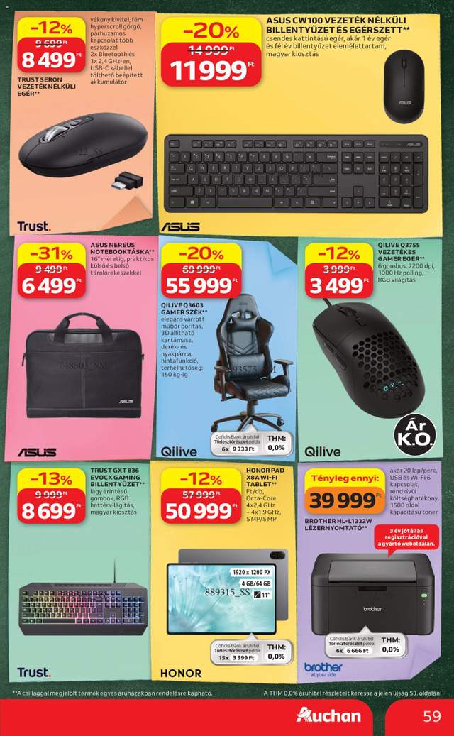 Új Auchan akciós újság 09.03.