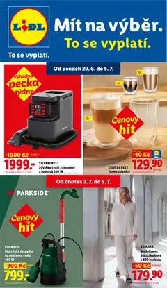Náhled nabídky: Lidl Lidl leták - Spotřební zboží platný od 29.06.2026