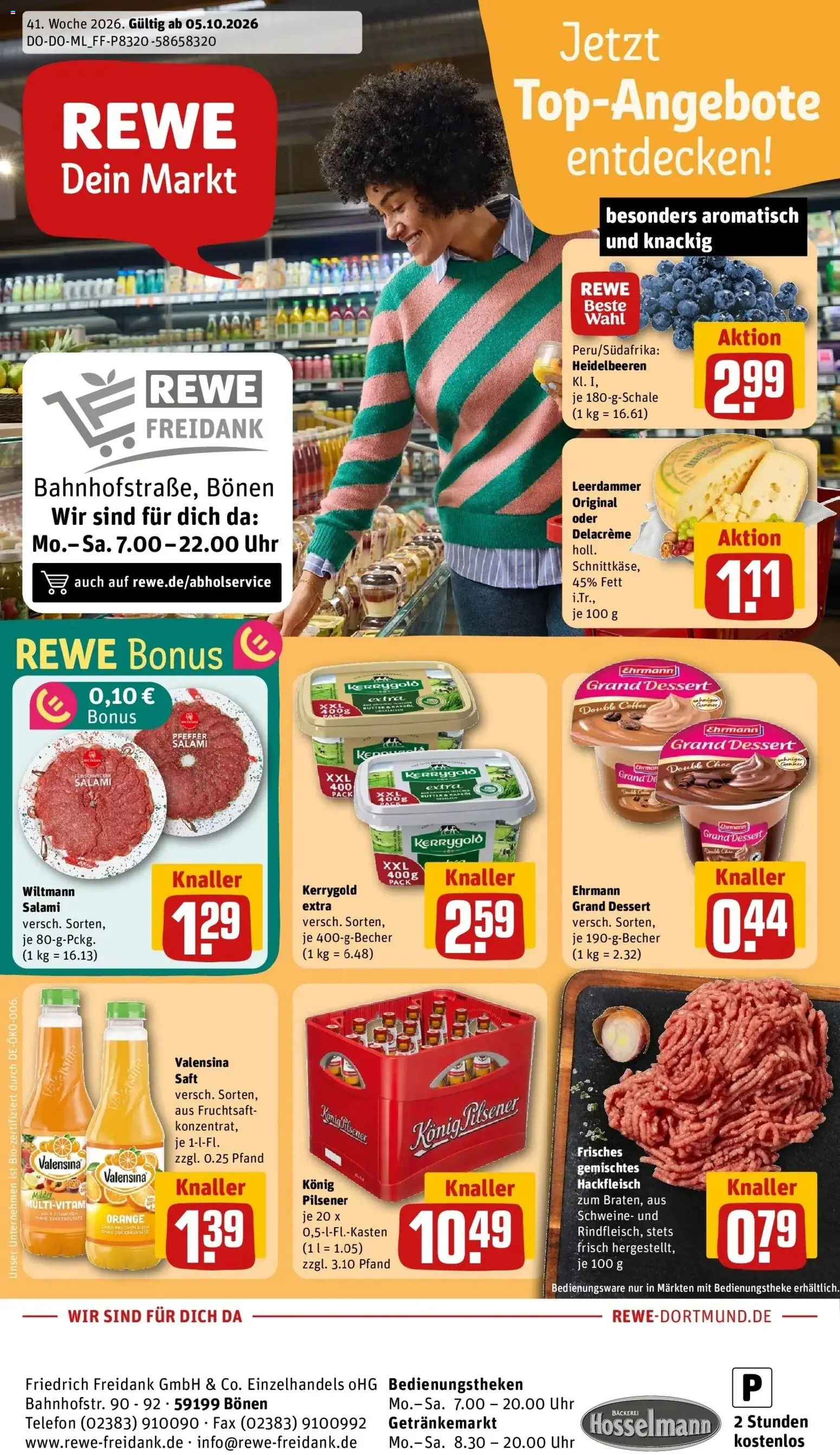 Vorschau von dem Prospekt des Geschäftes Rewe, gültig ab dem 05.10.2026