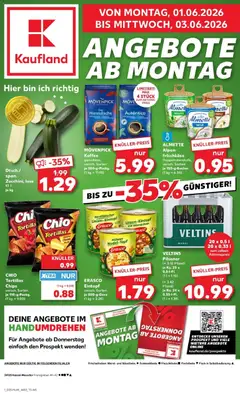 Vorschau von dem Prospekt des Geschäftes Kaufland, gültig ab dem 01.06.2026
