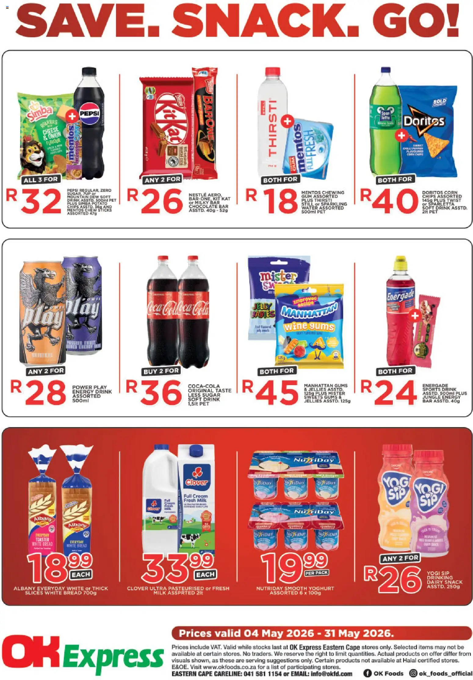Preview of OK Foods flyer valid from 04/05/2026