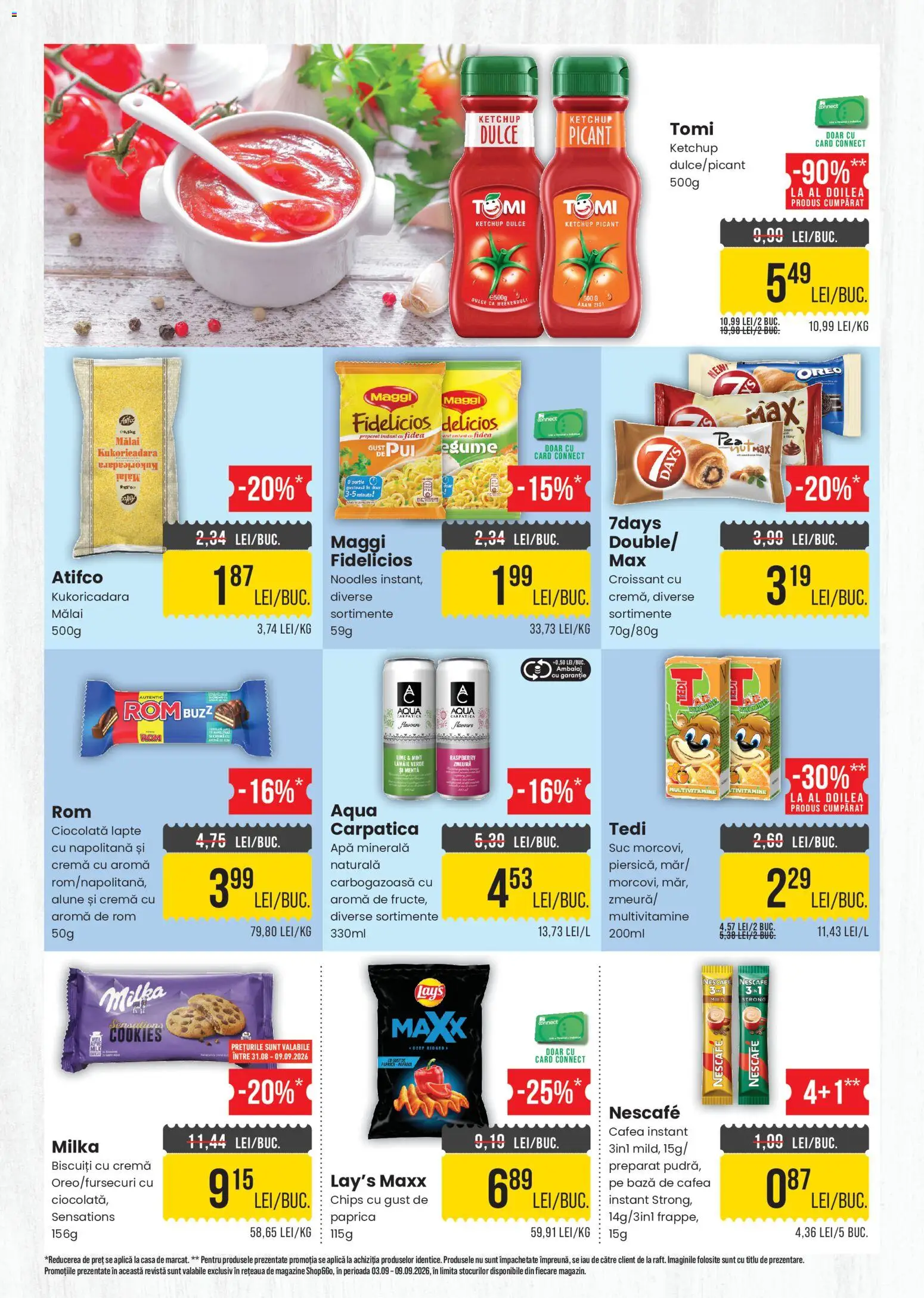 Previzualizarea de cataloage: Mega Image Mega Image Catalog Shop&Go valabil de la 03.09.2026
