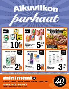 Kaupan Minimani Minimani tarjoukset esikatselu, voimassa 25/05/2026