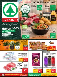 Predogled kataloga iz trgovine Spar veljaven od 14.10.2026