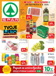 Pregled letka Spar Katalog trgovine Spar vrijedi od 04.08.2026