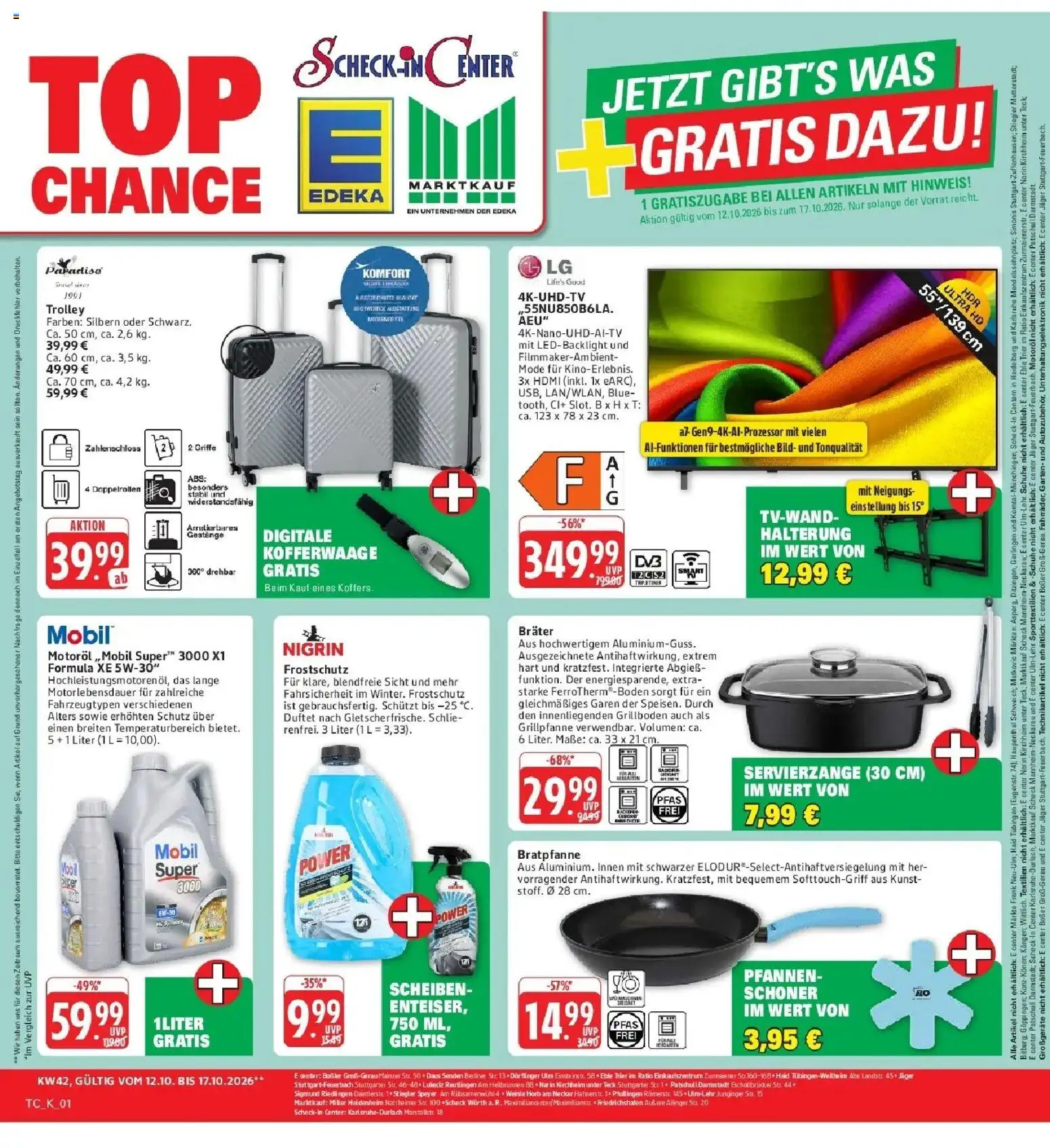 Vorschau von dem Prospekt des Geschäftes Edeka, gültig ab dem 12.10.2026