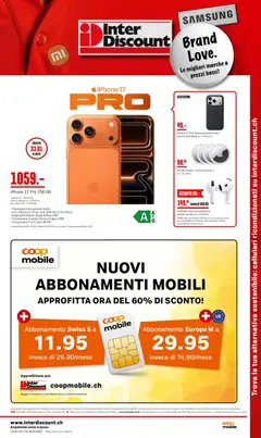 Vorschau des Merkblatts Interdiscount aktionen Mobile IT vom Shop Interdiscount gültig von 17.08.2026 bis 30.08.2026