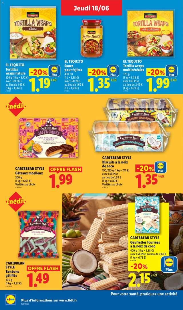 Nouveau catalogue Lidl à partir du 18/06