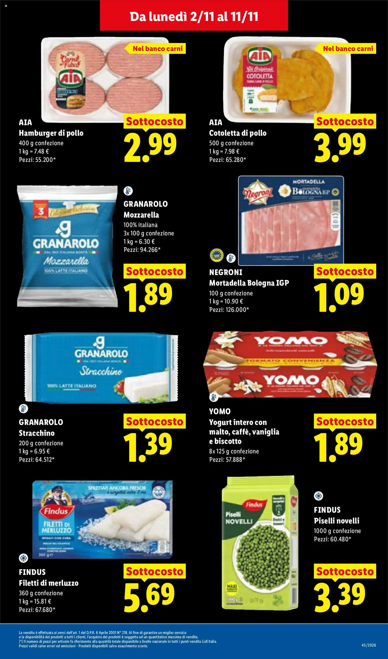 Anteprima dell'opuscolo Lidl Black Friday dal negozio Lidl valido da 02/11/2026