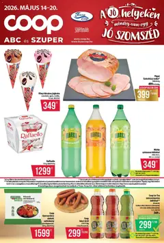 COOP Szolnok - COOP Szolnok akciós újság megtekintése, amely érvényes 2026.05.14.-től