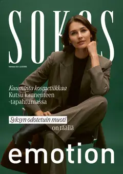 Kaupan Sokos Sokos tarjoukset - Emotion esikatselu, voimassa 31/08/2026