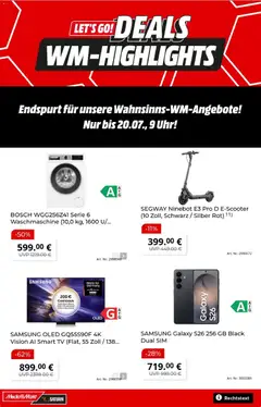 Vorschau von dem Prospekt des Geschäftes Media Markt, gültig ab dem 06.07.2026