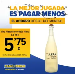 Vista previa del folleto de la tienda Cash Fresh válido desde el 01/07/2026 