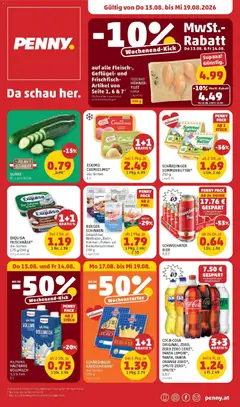 Vorschau der Angebote: Penny Markt Penny Markt Die ganze Woche sparen gültig ab 13.08.2026