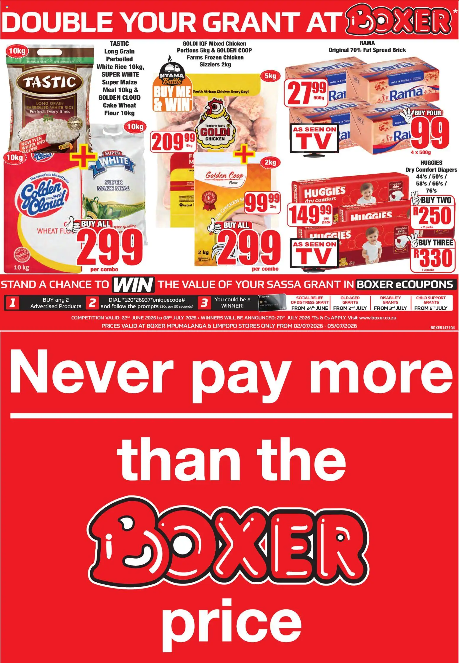 Preview of Boxer flyer valid from 02/07/2026