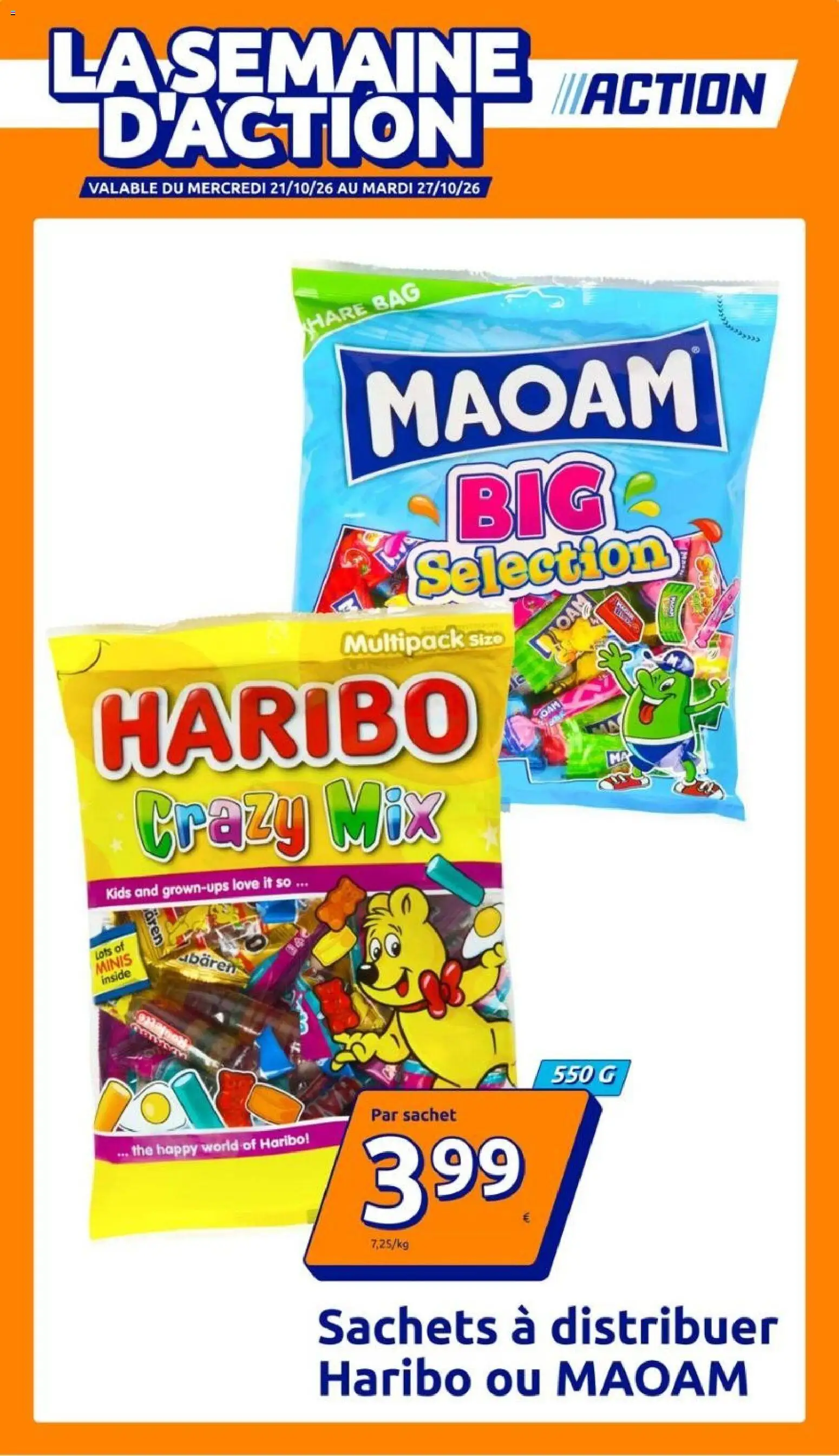 Prévisualisation de Action catalogue du magasin Action formulaire valide 21/10/2026 - Thé