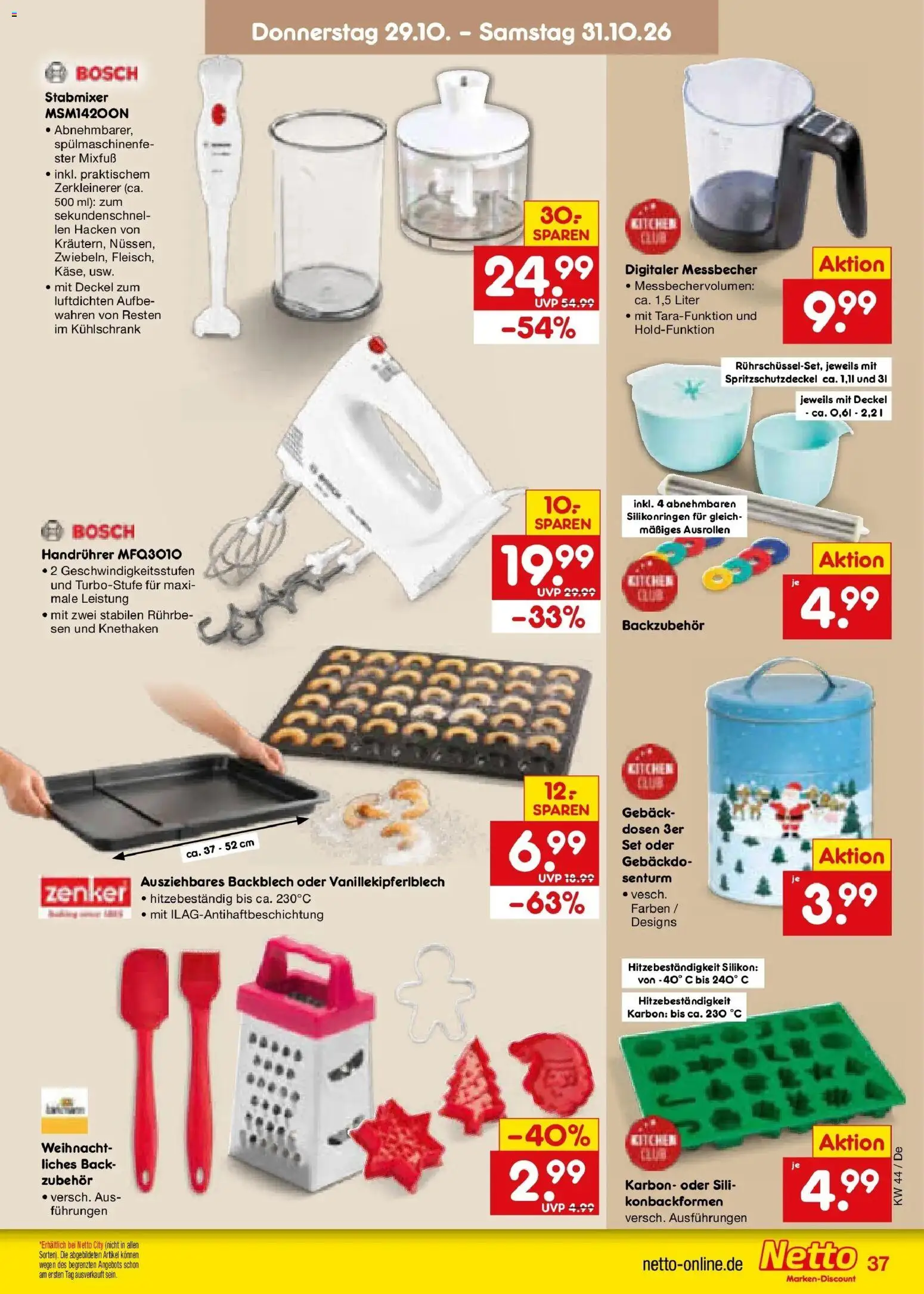 Vorschau von dem Prospekt des Geschäftes Netto Marken-Discount, gültig ab dem 26.10.2026