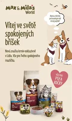 Náhled nabídky: Lidl Lidl leták - Velká radost pro domácí mazlíčky platný od 12.10.2026