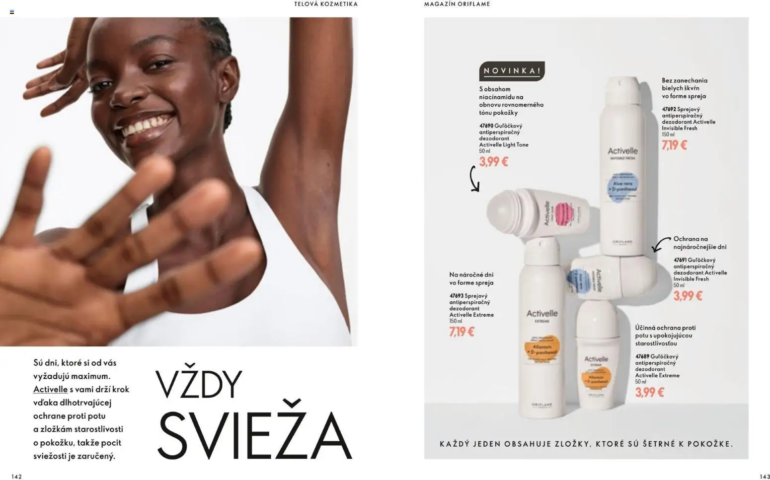Náhľad Oriflame letáku platného od 11.11.2026 - Aloe Vera, Dezodorant